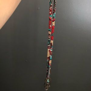 Vera Bradly lanyard